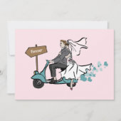 1950 Vintage Wedding Einladung (Vorderseite)