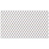 1950 Vintage Weihnachtsfrau Tischdecke (Vorderseite (Horizontal))