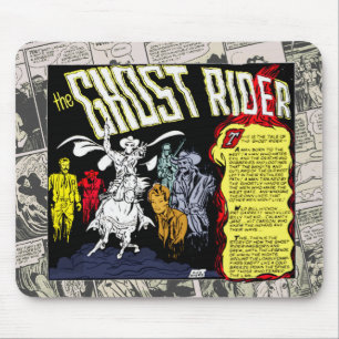1950er 'Ghost Rider' Comic-Mauspad  Mousepad