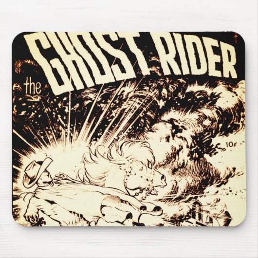 1950er Ghost Rider-Mauspad Mousepad (Vorne)