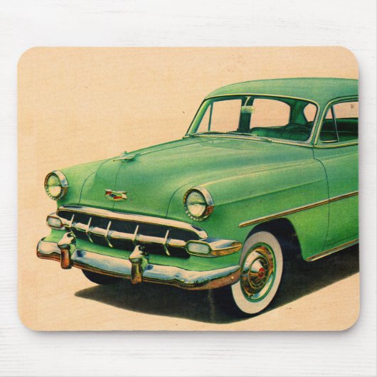 1950er grüner Chevy Mousepad (Vorne)