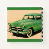 1950er grüner Chevy Notizblock (Rückseite)