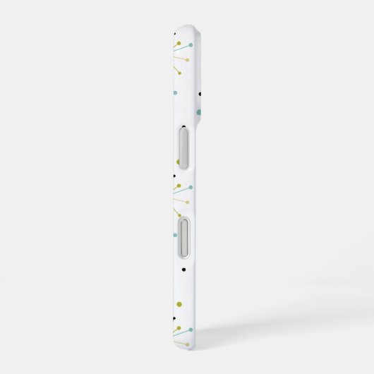 1950er Jahre Atomzeitalter Sternexplosion Mitte Ja iPhone 16 Hülle (Rechte Seite)