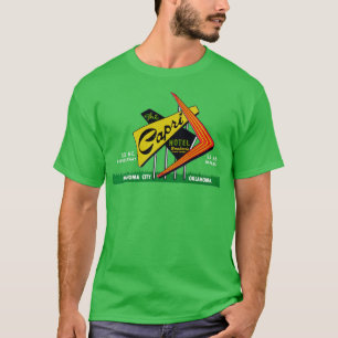 1950er Jahre Das Capri-Hotel an der Route 66 T-Shirt