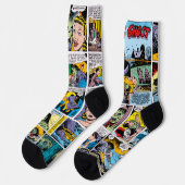 1950er Jahre Der lebende GHOST! Comic Strip Socks Socken (Linkes Detail)