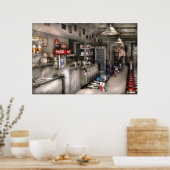 1950er Jahre - Der Soda-Brunnen Poster (Küche)