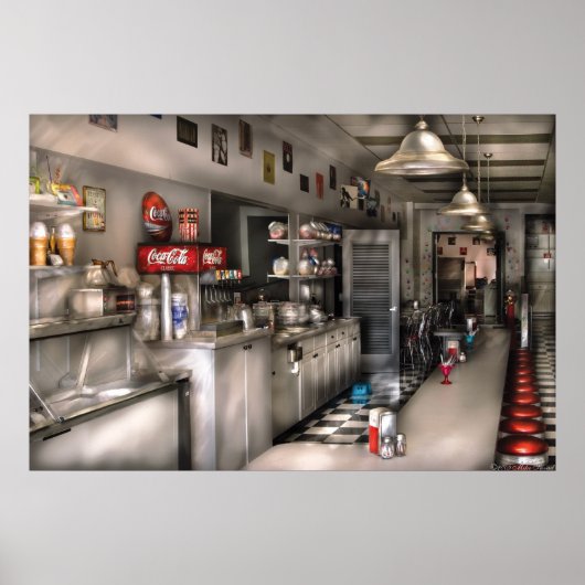 1950er Jahre - Der Soda-Brunnen Poster (Vorne)