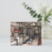 1950er Jahre - Der Soda-Brunnen Postkarte (Stehend Vorderseite)