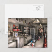 1950er Jahre - Der Soda-Brunnen Postkarte (Vorne/Hinten)