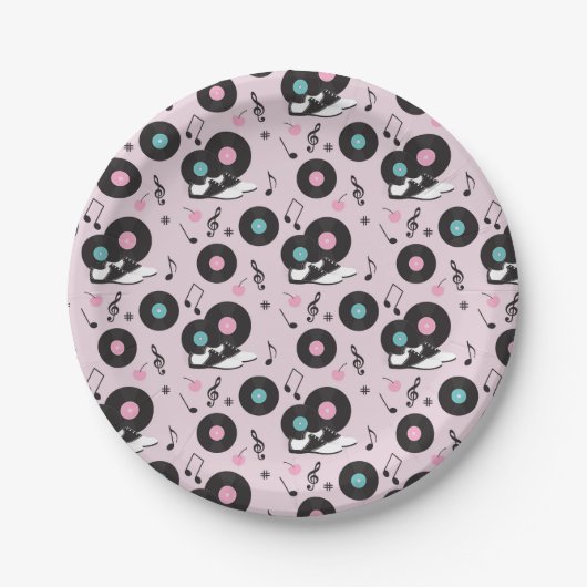 1950er-Jahre Diner Saddle Shoes Paper Teller - Ret (Vorderseite)