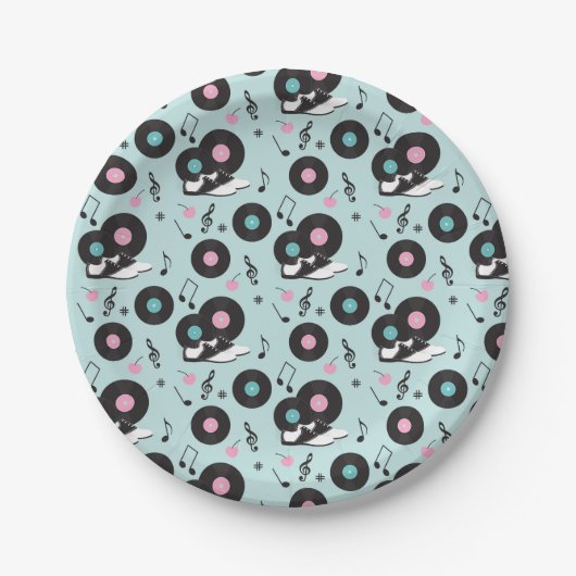 1950er-Jahre Diner Saddle Shoes Paper Teller - Ret (Vorderseite)