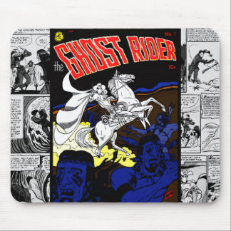 1950er Jahre 'Ghost Rider-Mauspad' Mousepad