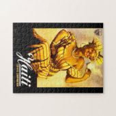 1950er-Jahre Haiti Coffee Corporation und Puzzle (Horizontal)