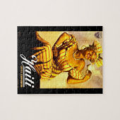 1950er-Jahre Haiti Coffee Corporation und Puzzle (Horizontal)