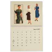 1950er Jahre Kleider Vintage Kleiderdesigns Frühja Kalender (Mär 2027)