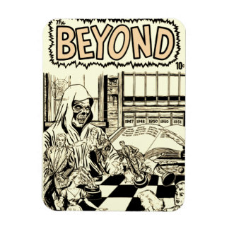1950er Jahre *The BEYOND* Horror Comic Magnet