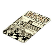 1950er Jahre *The BEYOND* Horror Comic Magnet (Linke Seite)
