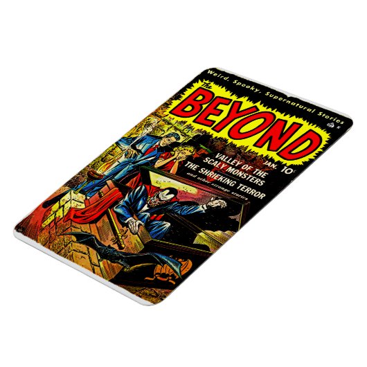 1950er Jahre *The BEYOND* Horror Comic Magnet (Linke Seite)