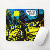 1950er 'The BEYOND' Horror-Mauspad Mousepad (Mit Mouse)
