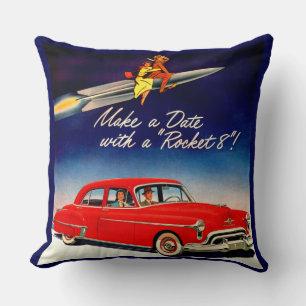 1950er: Treffen Sie ein Datum mit Rakete 8 Kissen