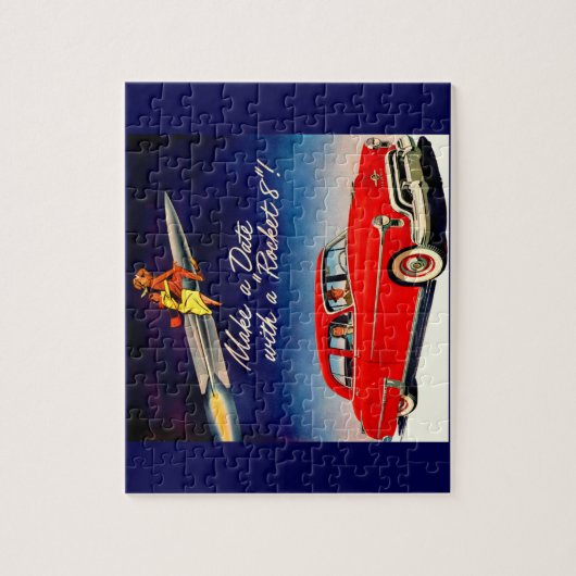 1950er: Treffen Sie ein Datum mit Rakete 8 Puzzle (Vertikal)