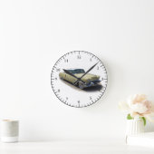 1950S61 Classic Car Clock Runde Wanduhr (Zuhause)