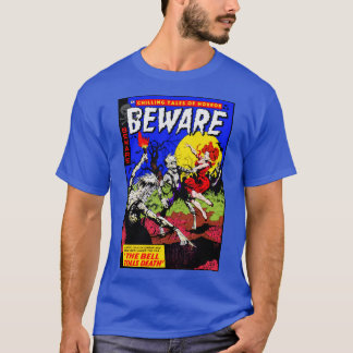 1950's BEWARE Horror Comic T-Shirt