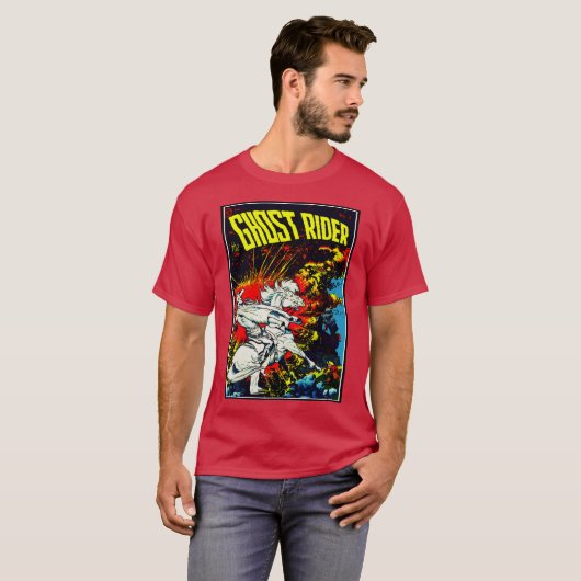 1950's Classic 'The Ghostrider' T-Shirt (Vorne ganz)