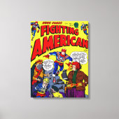 1950's Fighting American Canvas Print  Leinwanddruck (Vorderseite)