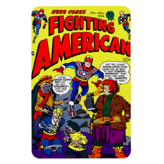 1950's Fighting American Magnet