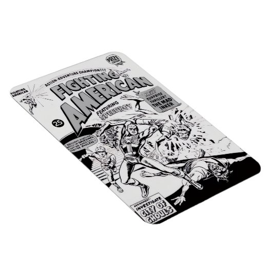 1950's 'Fighting American' Magnet (Rechte Seite)