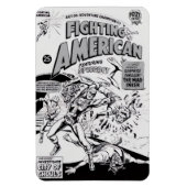 1950's 'Fighting American' Magnet (Vertikal)