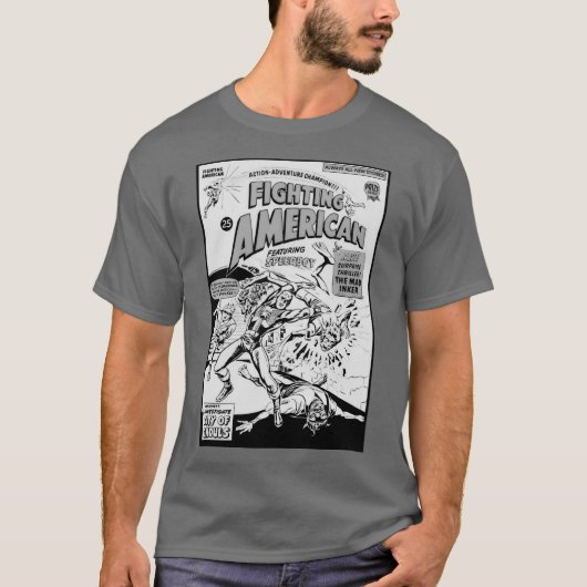1950's 'Fighting American' T-Shirt (Vorderseite)