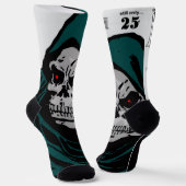 1950's 'HORROR Comics' Socks Socken (Gewinkelt)
