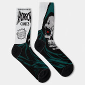 1950's 'HORROR Comics' Socks Socken (Rechts)
