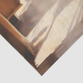 1950s Retro American Diner Watercolor Seidenpapier (Ausschnitt)