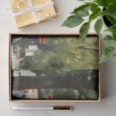 1950s Retro American Diner Watercolor Seidenpapier (Geschenk)