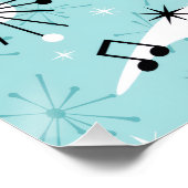 1950s Retro Diner Menu Poster (Ecke)