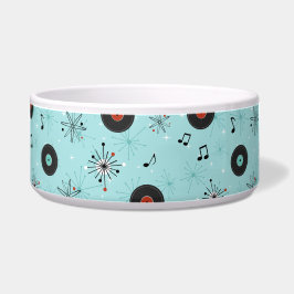 1950s Retro Music Records Blue Napf