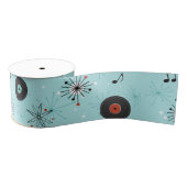 1950s Retro Music Records Ripsband (Spule)