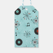 1950's Retro Party Thank You Geschenkanhänger (Rückseite)