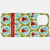 1950's Vintage Christmas Case-Mate iPhone Hülle (Rückseite (Horizontal))