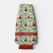 1950's Vintage Christmas Flaschenkühler (Vorderseite)