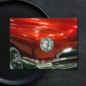 1951 Antik Classic Lincoln Coupe Show Car Postkarte