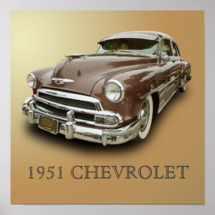 1951 CHEVROLET POSTER