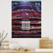 1951 DODGE-LIEFERWAGEN POSTER (Küche)