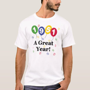 1951 ein großes Jahr-Geburtstag T-Shirt