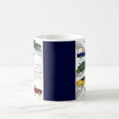 1951 Frazer-Automobilanzeige Kaffeetasse (Mittel)