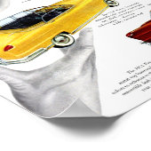 1951 Frazer-Automobilanzeige Poster (Ecke)