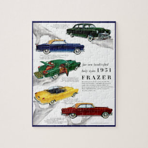 1951 Frazer Automobilwerbung Puzzle